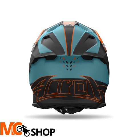 AIROH KASK OFF-ROAD TWIST 3 SHARD ORANGE MATT
