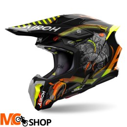 AIROH KASK OFF-ROAD TWIST 3 TOXIC GLOSS