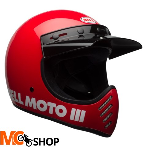 BELL KASK OFF-ROAD MOTO-3 CLASSIC RED BELL KASK OFF-ROAD MOTO-3 CLASSIC RED