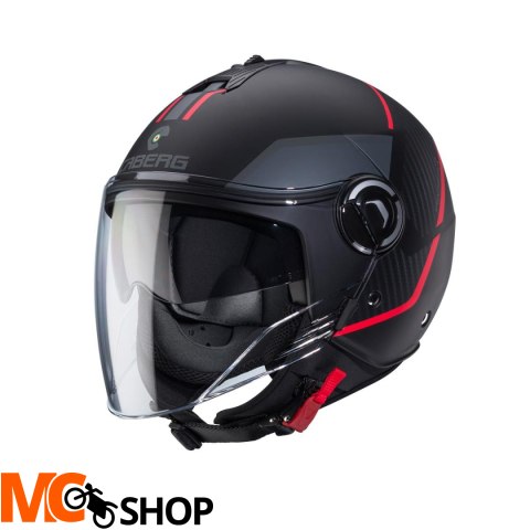 CABERG KASK OTWARTY RIVIERA V4X CZARNY MAT/CZE/SZ CABERG KASK OTWARTY RIVIERA V4X CZARNY MAT/CZE/SZ