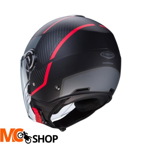 CABERG KASK OTWARTY RIVIERA V4X CZARNY MAT/CZE/SZ CABERG KASK OTWARTY RIVIERA V4X CZARNY MAT/CZE/SZ