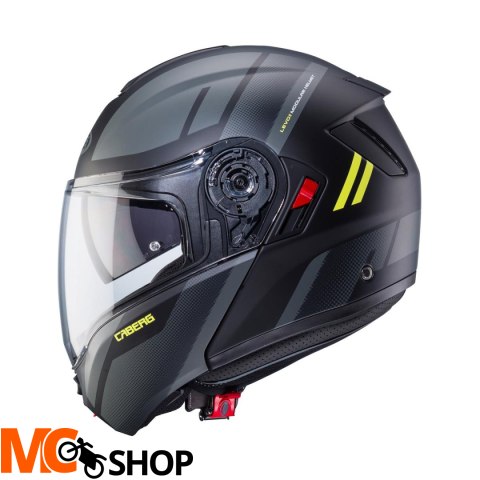 CABERG KASK SZCZĘKOWY FLIP-UP LEVO X CZ MAT/SZ/ŻÓ CABERG KASK SZCZĘKOWY FLIP-UP LEVO X CZ MAT/SZ/ŻÓ