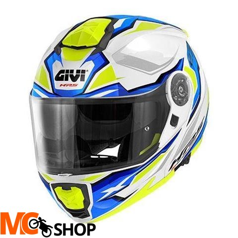 GIVI KASK SZCZĘKOWY X.27 SECTOR BIAŁY GRAFIKA FLU GIVI KASK SZCZĘKOWY X.27 SECTOR BIAŁY GRAFIKA FLU