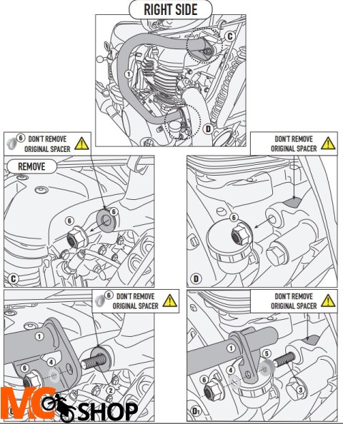 GIVI OSŁONA SILNIKA GMOLE ROYAL ENFIELD Super Mete