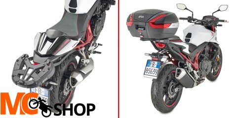 GIVI STELAŻ KUFRA CENTRALNEGO HONDA CB 750 Hornet GIVI STELAŻ KUFRA CENTRALNEGO HONDA CB 750 Hornet