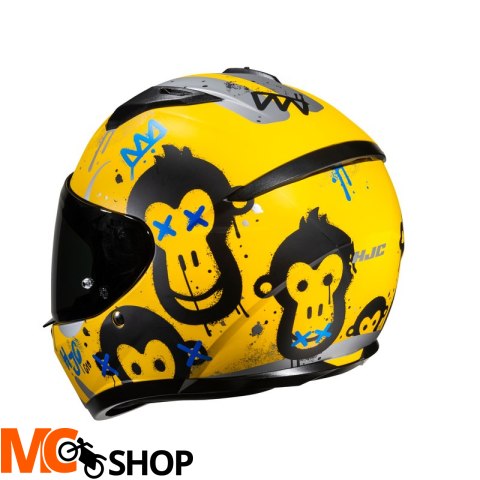 HJC KASK INTEGRALNY C10 GETI YELLOW/SILVER HJC KASK INTEGRALNY C10 GETI YELLOW/SILVER