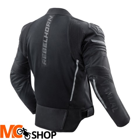 REBELHORN KURTKA TEKSTYLNA VANDAL MESH BLACK REBELHORN KURTKA TEKSTYLNA VANDAL MESH BLACK