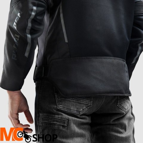 REBELHORN KURTKA TEKSTYLNA VANDAL MESH BLACK REBELHORN KURTKA TEKSTYLNA VANDAL MESH BLACK