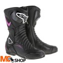 ALPINESTARS BUTY LADY STELLA SMX-6 V2 BLACK/FUC WH