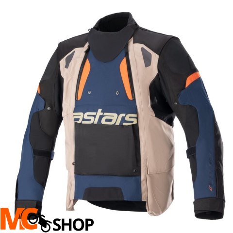 ALPINESTARS KURTKA TEK HALO DRYSTAR DARK BL/KHA FL ALPINESTARS KURTKA TEK HALO DRYSTAR DARK BL/KHA FL