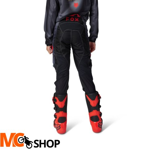 FOX SPODNIE OFF-ROAD JUNIOR 180 INTERFERE GREY/RED