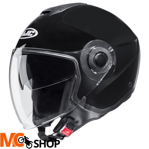 HJC KASK OTWARTY I40N SOLID METAL BLACK