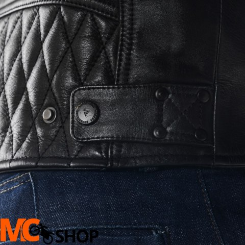 REBELHORN KURTKA MOTOCYK SKÓRZANA HUNTER II BLACK