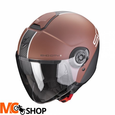 SCORPION KASK EXO-CITY II CARBO MAT BROWN-BLACK SCORPION KASK EXO-CITY II CARBO MAT BROWN-BLACK