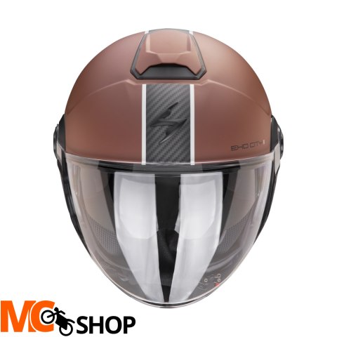 SCORPION KASK EXO-CITY II CARBO MAT BROWN-BLACK SCORPION KASK EXO-CITY II CARBO MAT BROWN-BLACK