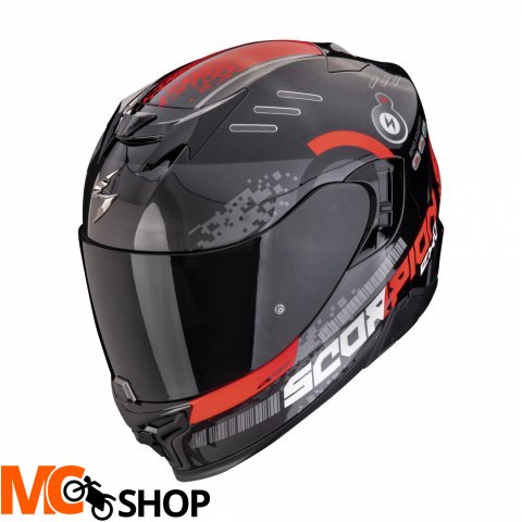 SCORPION KASK INTEGRALNY EXO-520 EVO TITAN BK-RED