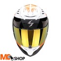 SCORPION KASK INTEGRALNY EXO-520 EVO TITAN WH/ORAN