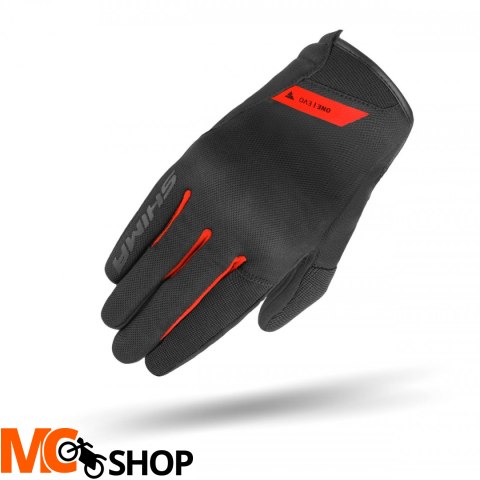 SHIMA RĘKAWICE MOTOCYKLOWE ONE EVO MEN BLACK RED SHIMA RĘKAWICE MOTOCYKLOWE ONE EVO MEN BLACK RED