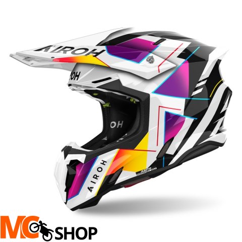 AIROH KASK OFF-ROAD TWIST 3 RAINBOW GLOSS AIROH KASK OFF-ROAD TWIST 3 RAINBOW GLOSS