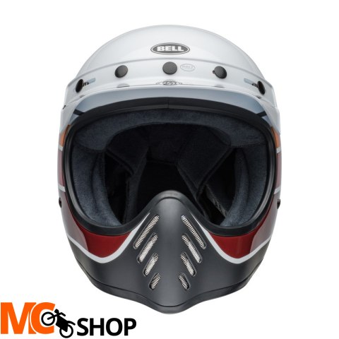 BELL KASK INTEGRALNY MOTO-3 ECE6 RSD BL SA/GL WH/B BELL KASK INTEGRALNY MOTO-3 ECE6 RSD BL SA/GL WH/B