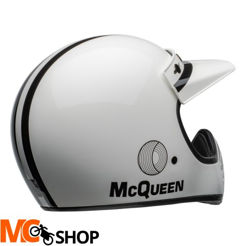 BELL KASK INTEGRALNY MOTO-3 ECE6 SMQ AGS WHITE/BLA BELL KASK INTEGRALNY MOTO-3 ECE6 SMQ AGS WHITE/BLA