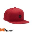 FOX CZAPKA Z DASZKIEM HEAD SNAPBACK FLAME RED