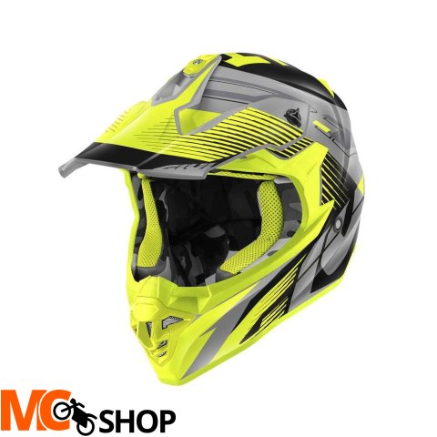 GIVI KASK CROSS 60.1 FRESH ECE SZARY/CZAR/ŻÓŁT MAT GIVI KASK CROSS 60.1 FRESH ECE SZARY/CZAR/ŻÓŁT MAT