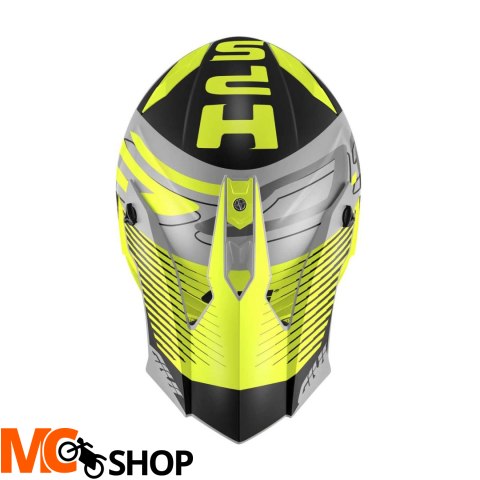 GIVI KASK CROSS 60.1 FRESH ECE SZARY/CZAR/ŻÓŁT MAT GIVI KASK CROSS 60.1 FRESH ECE SZARY/CZAR/ŻÓŁT MAT
