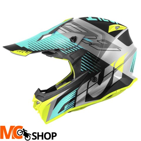 GIVI KASK CROSS 60.1 FRESH NIEBIESKI/CZARNY/TYTANO GIVI KASK CROSS 60.1 FRESH NIEBIESKI/CZARNY/TYTANO