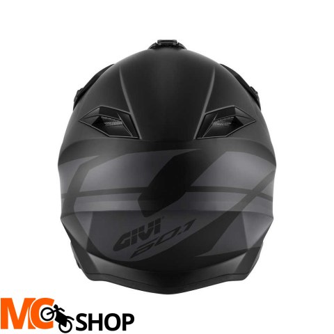 GIVI KASK CROSS 60.1 INVERT CZARNY MAT/SZARY