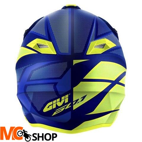 GIVI KASK CROSS 60.1 INVERT NIEBIESKI/ŻÓŁTY MAT GIVI KASK CROSS 60.1 INVERT NIEBIESKI/ŻÓŁTY MAT
