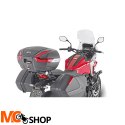 GIVI KUFER CENTRALNY V47 MONOKEY (47LT) (ALUMINIUM