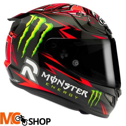 HJC KASK INTEGRALNY RPHA12 QUARTAR REPLICA BL/RED HJC KASK INTEGRALNY RPHA12 QUARTAR REPLICA BL/RED