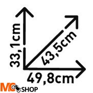 KAPPA KUFER CENTRALNY 40L MONOLOCK K400N Z PŁYTĄ KAPPA KUFER CENTRALNY 40L MONOLOCK K400N Z PŁYTĄ