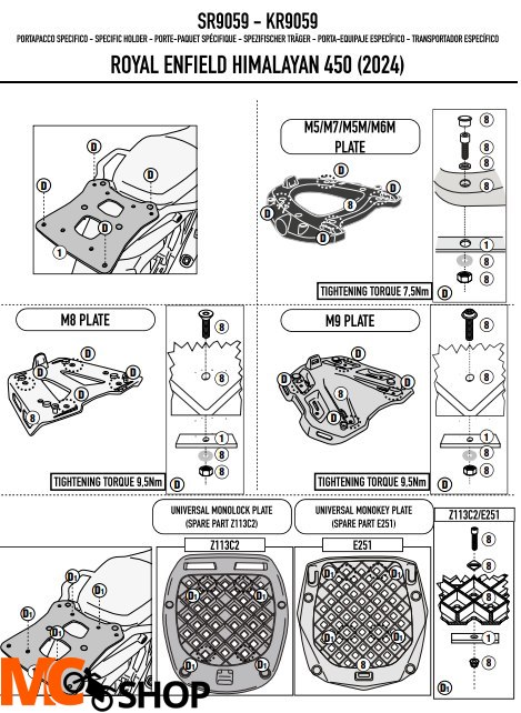 KAPPA STELAŻ KUFRA CENTRALNEGO ROYAL ENFIELD HYMAL KAPPA STELAŻ KUFRA CENTRALNEGO ROYAL ENFIELD HYMAL