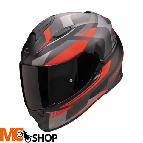 SCORPION KASK INTEGRALNY EXO-491 ABILIS BK-SIL-RED SCORPION KASK INTEGRALNY EXO-491 ABILIS BK-SIL-RED