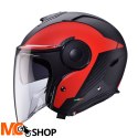 CABERG KASK JET Z BLENDĄ SOHO MILANO CZ/CZARNY MAT CABERG KASK JET Z BLENDĄ SOHO MILANO CZ/CZARNY MAT