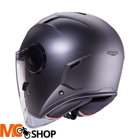 CABERG KASK JET Z BLENDĄ SOHO SZARY MAT - GUNMETAL CABERG KASK JET Z BLENDĄ SOHO SZARY MAT - GUNMETAL