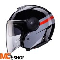 CABERG KASK JET Z BLENDĄ SOHO ZEPHYR CZARNY/SZ/CZE CABERG KASK JET Z BLENDĄ SOHO ZEPHYR CZARNY/SZ/CZE
