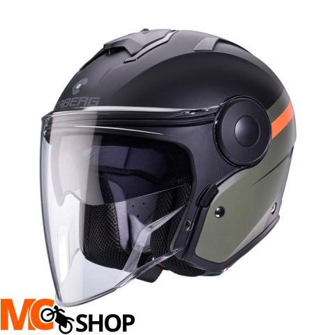 CABERG KASK JET Z BLENDĄ SOHO ZEPHYR CZARN/ZIE/POM CABERG KASK JET Z BLENDĄ SOHO ZEPHYR CZARN/ZIE/POM