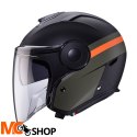 CABERG KASK JET Z BLENDĄ SOHO ZEPHYR CZARN/ZIE/POM CABERG KASK JET Z BLENDĄ SOHO ZEPHYR CZARN/ZIE/POM