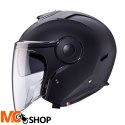 CABERG KASK OTWARTY Z BLENDĄ MODEL SOHO CZARNY MAT