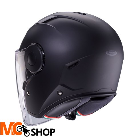 CABERG KASK OTWARTY Z BLENDĄ MODEL SOHO CZARNY MAT