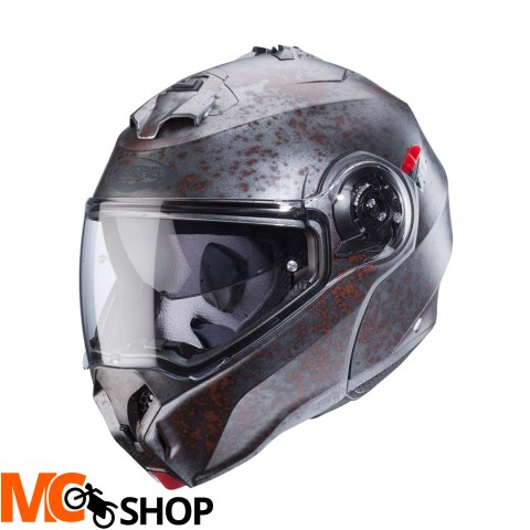 CABERG KASK SZCZĘKOWY FLIP-UP DUKE EVO RUSTY SZ/RD