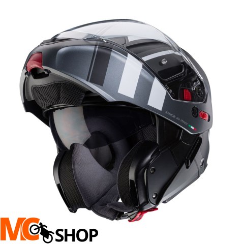 CABERG KASK SZCZĘKOWY FLIP-UP HORUS X CZ MAT/SZ/BI