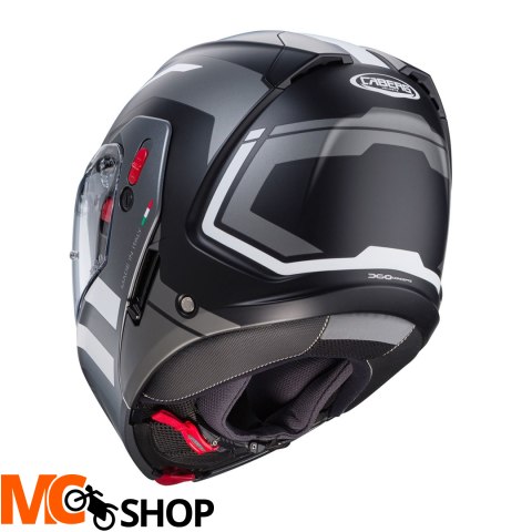CABERG KASK SZCZĘKOWY FLIP-UP HORUS X CZ MAT/SZ/BI