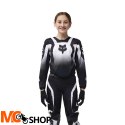 FOX BLUZA OFF-ROAD JUNIOR 180 LEAN BLACK/WHITE