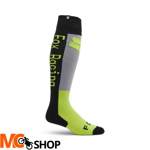 FOX SKARPETY OFF-ROAD 180 LEAN SOCK GREY/YELLOW FOX SKARPETY OFF-ROAD 180 LEAN SOCK GREY/YELLOW