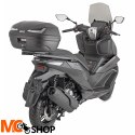 GIVI KUFER CENTRALNY E455 MONOLOCK 45LT PLAS PŁYTA