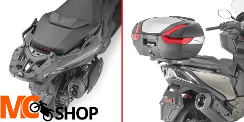 GIVI STELAŻ KUFRA CENTRALNEGO BEZ PŁYTY KYMCO AK 5